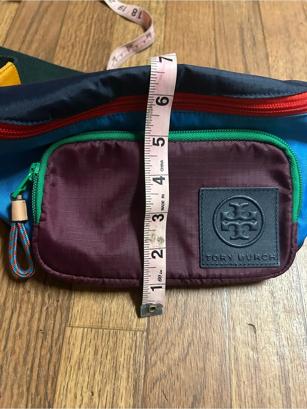 Tory Burch Belt Bag Blue Nylon